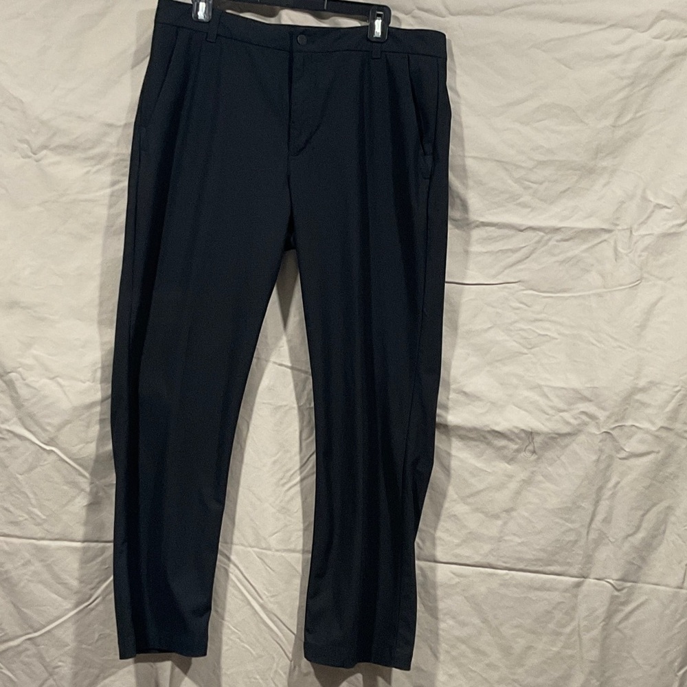 VRST Men's Dark Dress Trousers relaxed